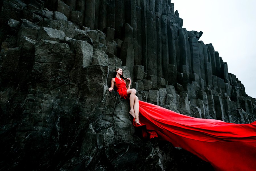 Misha Martin — photographer in Stuðlagil Canyon