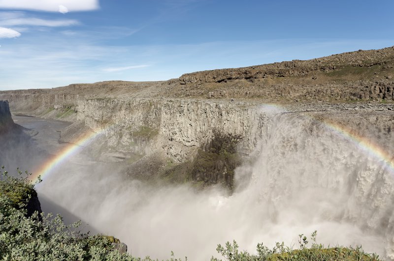 Professionelles Urlaubs-Fotoshooting in Dettifoss, Island