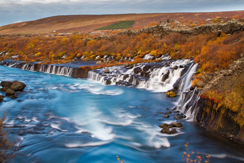 Professional vacation photoshoot in Hraunfossar & Húsafell, Iceland