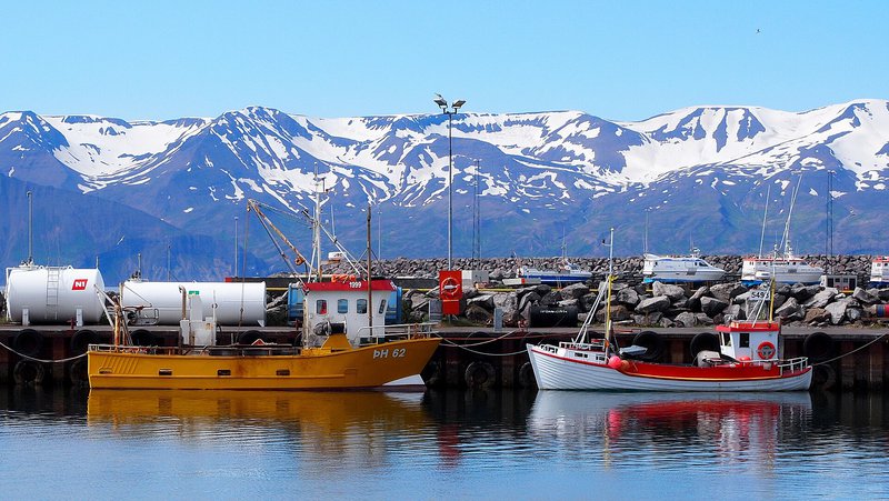 Fotografie in Húsavík, Island