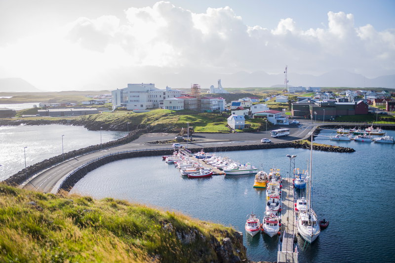 Professional vacation photoshoot in Stykkishólmur, Iceland