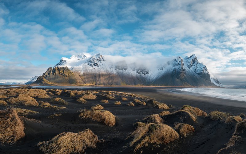 Professional vacation photoshoot in Vestrahorn & Stokksnes, Iceland