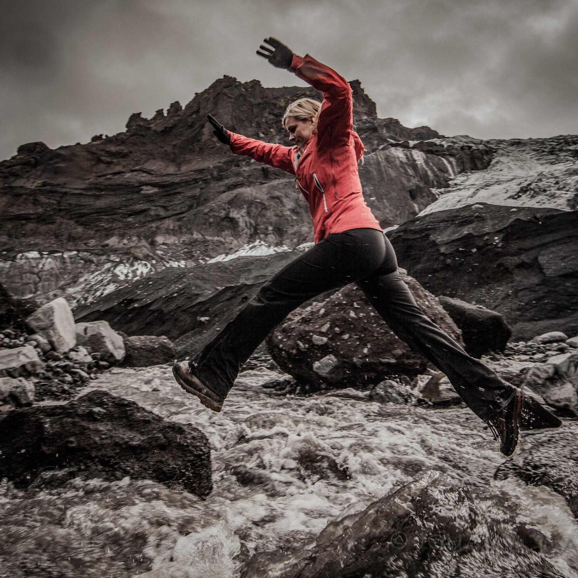 Photography at Jökulsárlón, Iceland