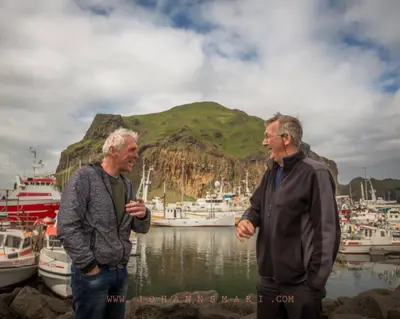 Friends Trip photoshoot in the Westman Islands by Johann K