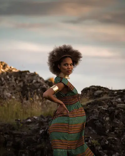 Solo Portrait photoshoot in Reykjavík by Johann K