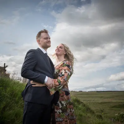 Wedding photoshoot on the Reykjanes Peninsula by Johann K