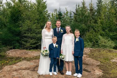 Wedding photoshoot in North Iceland by Annsy