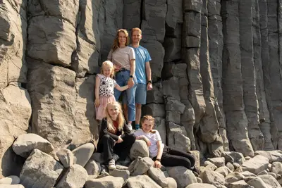 Family photoshoot in North Iceland by Annsy