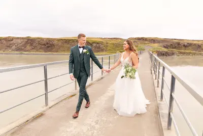Wedding photoshoot in North Iceland by Annsy