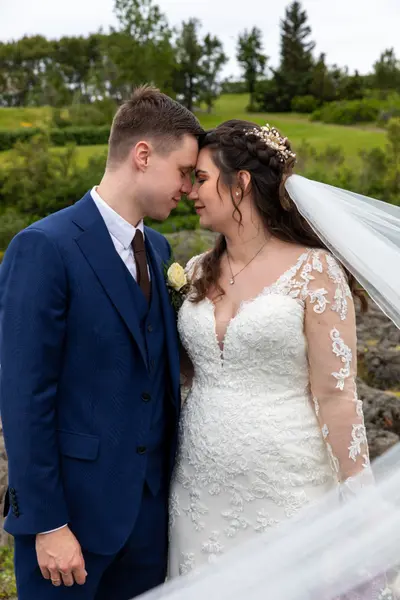 Wedding photoshoot in North Iceland by Annsy