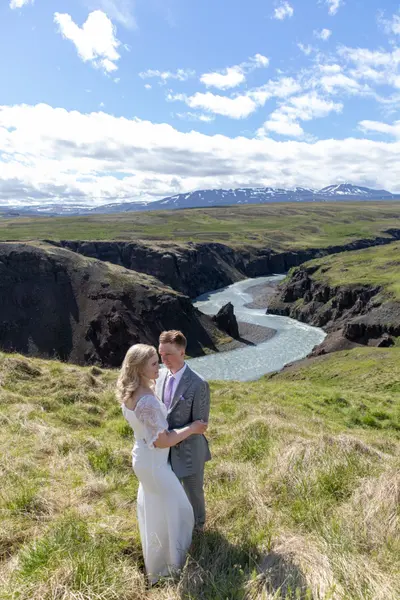Wedding photoshoot in North Iceland by Annsy