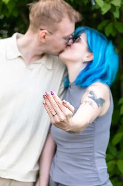 Engagement photoshoot in Reykjavík by Annsy