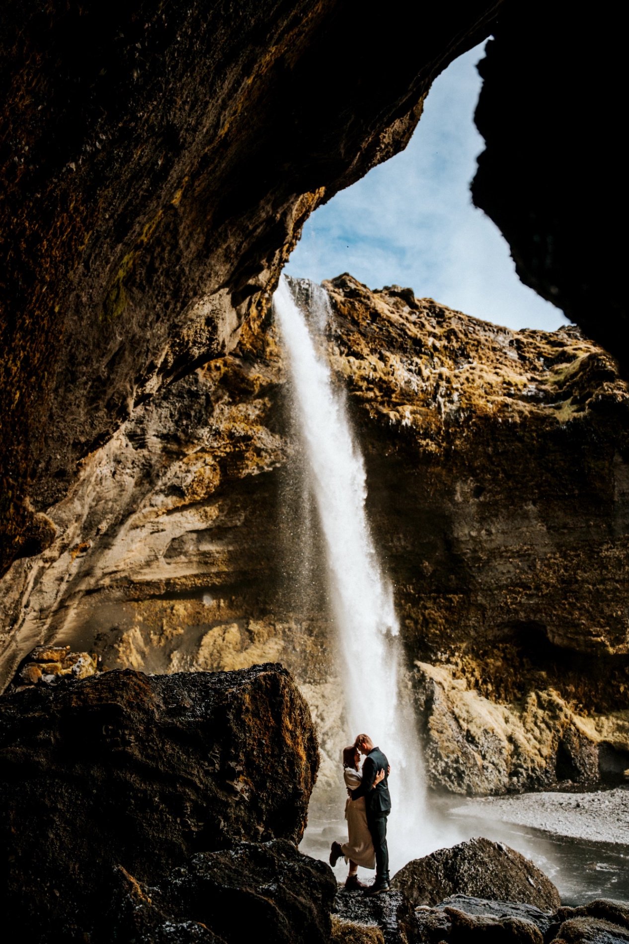 Misha Martin photoshoot in Stuðlagil Canyon