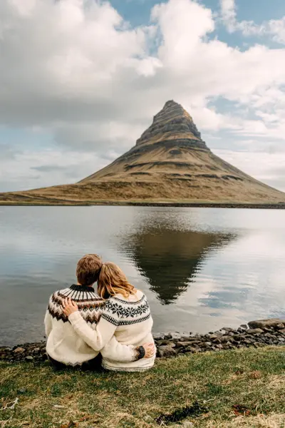 Engagement photoshoot in Kirkjufell by Misha M