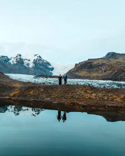 Anniversary photoshoot in Skaftafell by Misha M