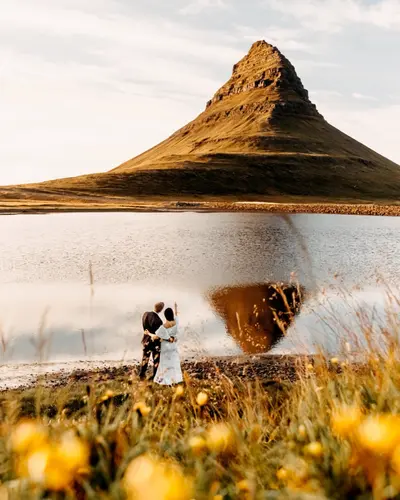 Wedding photoshoot in Kirkjufell by Misha M